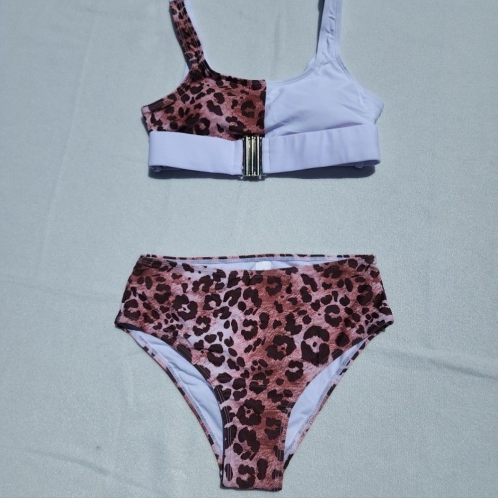 SMALL Leopard print swimwear